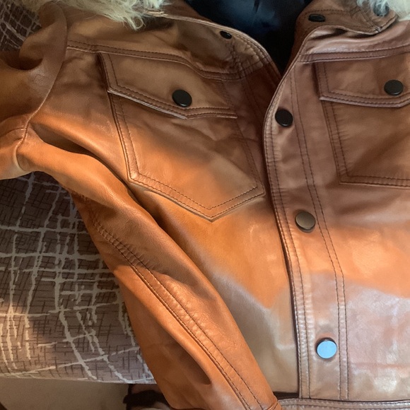 MNG leather collection Jacket size M NWOT - Picture 6 of 10